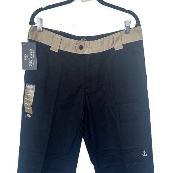 Dickies Skateboarding Ronnie Sandoval Loose Fit Double Knee Pants Black Sand NWT - Picture 8 of 10
